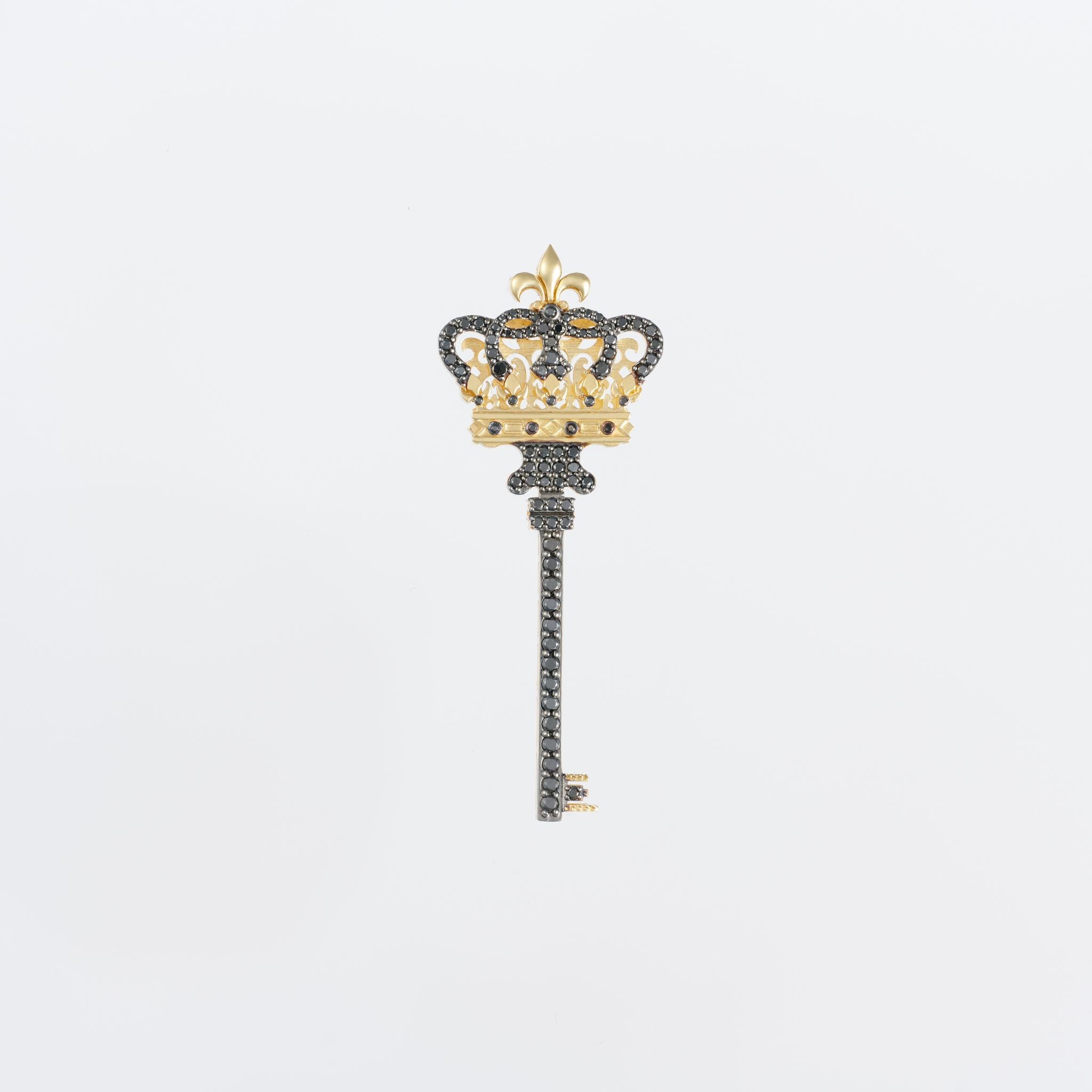 Black and Gold Diamond elementary Key